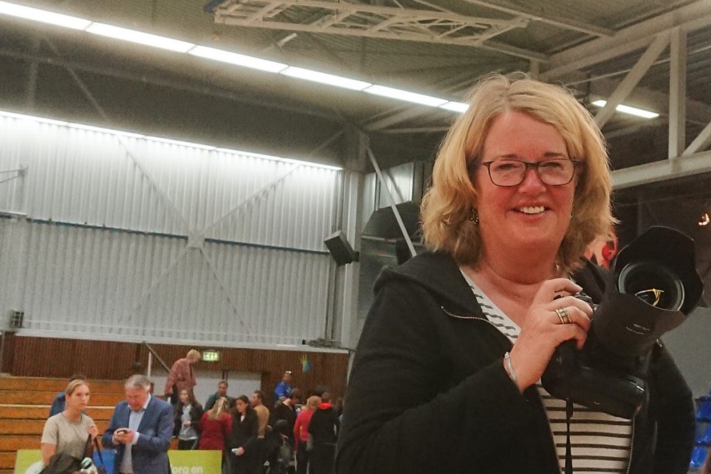Marja van Tilburg, de vaste fotograaf van ZZ Leiden.